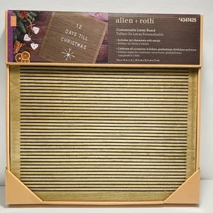 allen + roth a+r 14x14-In Gry Letter Board I/O
Model #OH4695LG